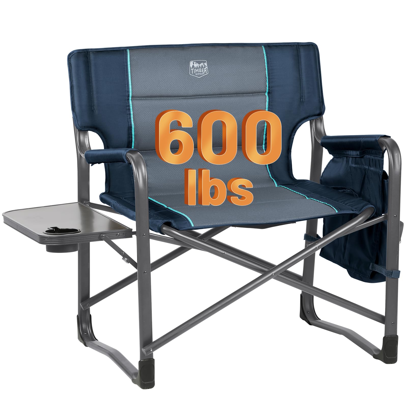 Timber Ridge XXL Upgraded Oversized Directors Chairs with Foldable